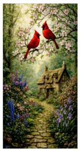 B003 spring cardinals rect