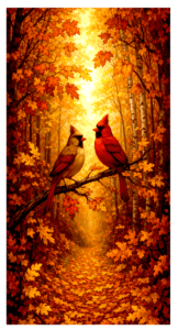 B004 fall cardinals rect
