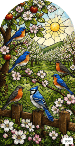 B006 bluebird apple orchard