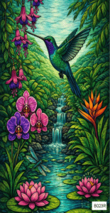 B023R hummingbird water waterfall 1 rect