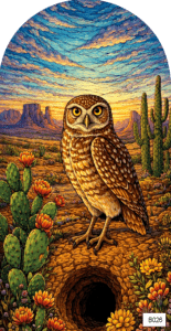 B026 desert burrowing owl 1