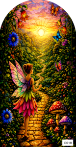 C018 fairy garden 1 arch