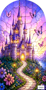 C023 fairy castle arch