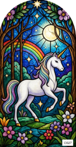 C027 G1 unicorn rainbow
