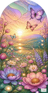 F031 butterfly spring arch