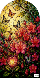 F032 southern garden 1 butterflies arch
