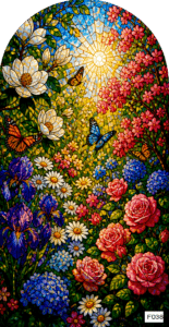 F038 southern pathway 1 butterfly garden arch