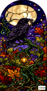 H004 halloween raven 1 arch web