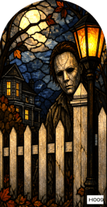 H009 halloween masked slasher arch