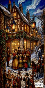 H018R victorian london christmas caroler rect