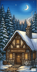 H027R christmas village1 druid cottage RECT