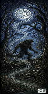 H033R halloween wolfman RECT
