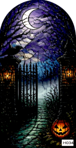 H034 dark halloween 1 raven