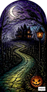 H037 dark halloween 4 hill house