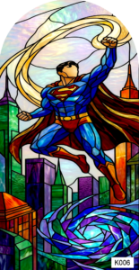 K006 boy superhero kryptonite arch