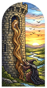 M015 storybook 1 rapunzel