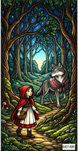 M016R storybook 1 red riding hood RECT