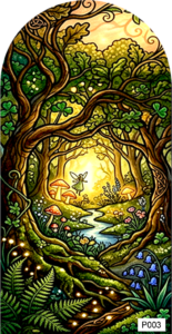 P003 Irish forest 1 arch