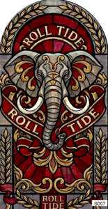 S007 P3 alabama elephant arch