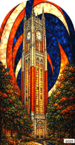 S026 FL ob clock A arch