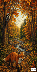 W023R autumn animals 1