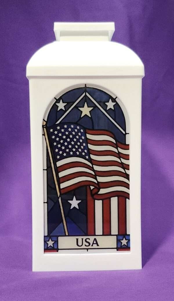 Patriotic Collection I — Stained Glass Style Lantern