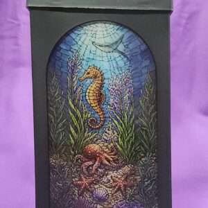 Underwater Sea Life Collection — Stained Glass Style Lantern