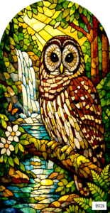 B029 barred owl 1 arch