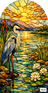 B035 heron natural 1 arch