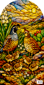 B038 quail family 1 arch