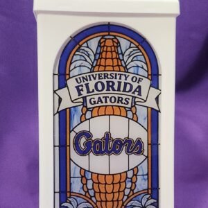 Florida Gators Football Fan Decor, Gators Fan Gift, Game Day Decor, College Football Gift - Stained Glass Style